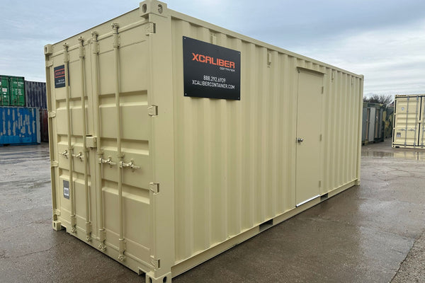 20' Standard 1-Trip Container with Steel Door and Foam