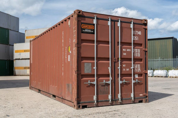 20' Standard Wind & Watertight Shipping Container - Direct Ship